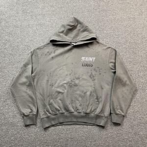 Saint Louis Men's gray Hoodie